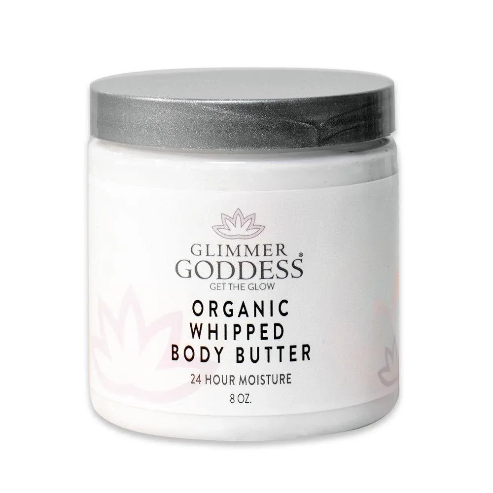 Glimmer Goddess Organic Body Butter - 8oz (Coconut Lime)