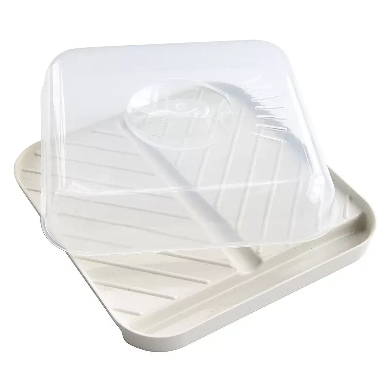 Nordic Ware Slanted Microwave Bacon Tray with Lid