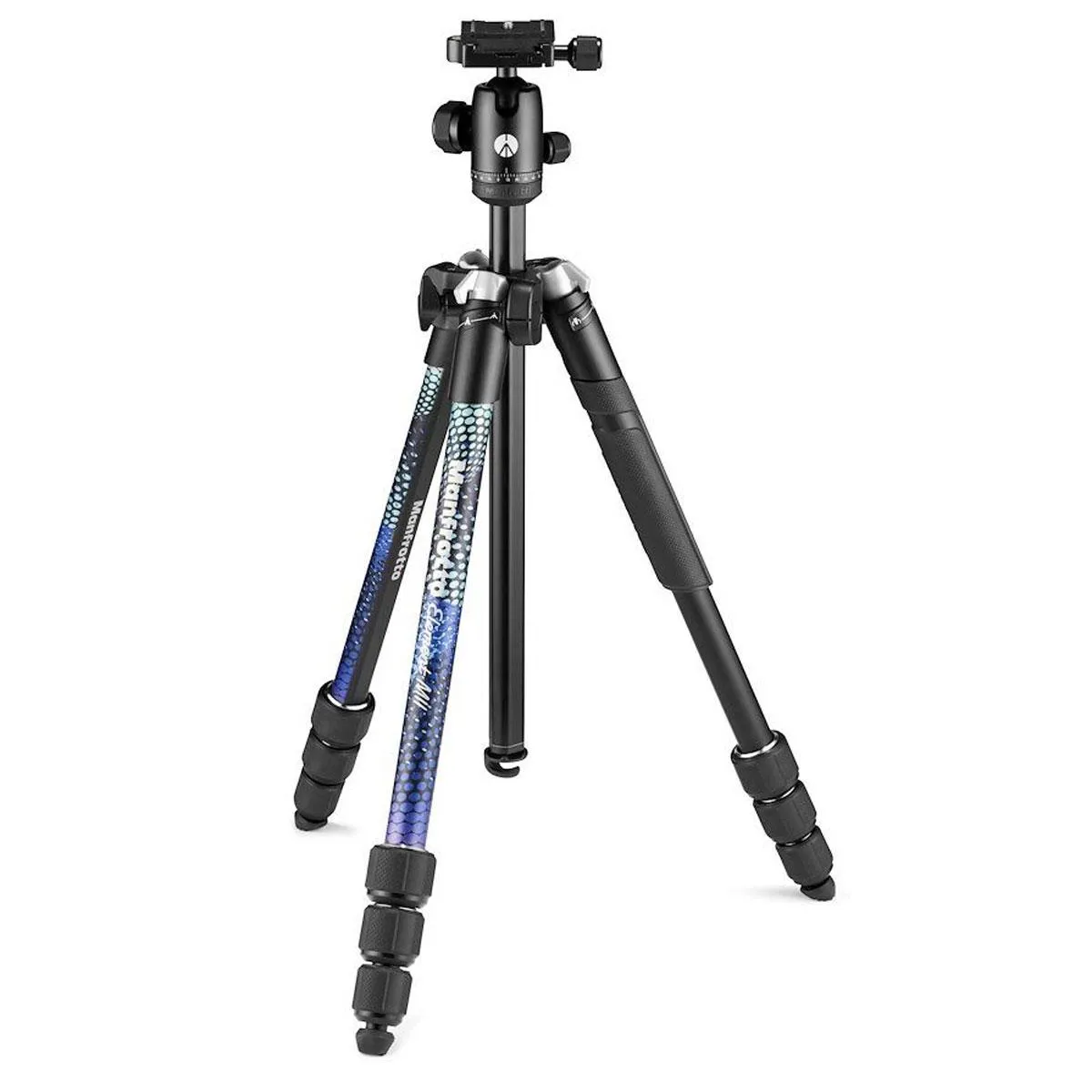 Manfrotto Element Mii Aluminum Tripod with Ball Head (Blue)