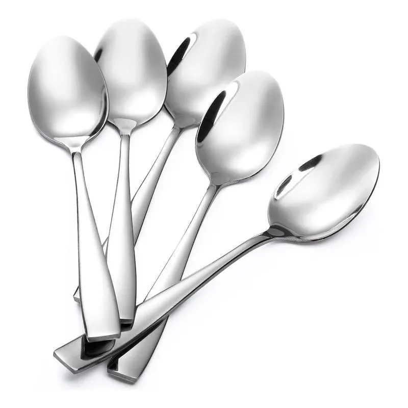 24-Piece Large Stainless Steel Dinner Spoons,8 Inches