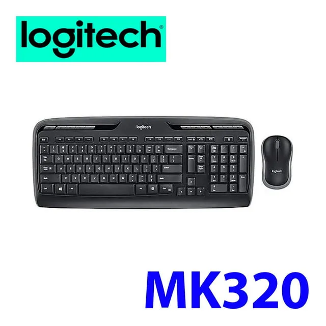 Logitech MK320 Wireless Keyboard Mouse Combo