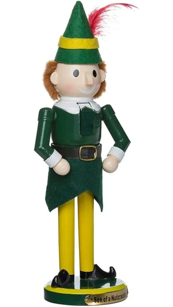 Kurt Adler 11" Buddy The Elf Movie Christmas Nutcracker EF6161L