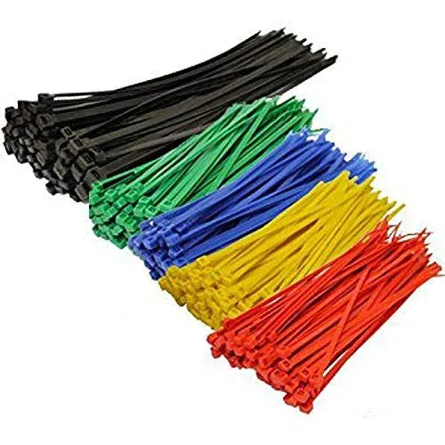 4 Inch Brown Zip Ties 1000 Pieces 18lb Strength Nylon Cable Wire Ties