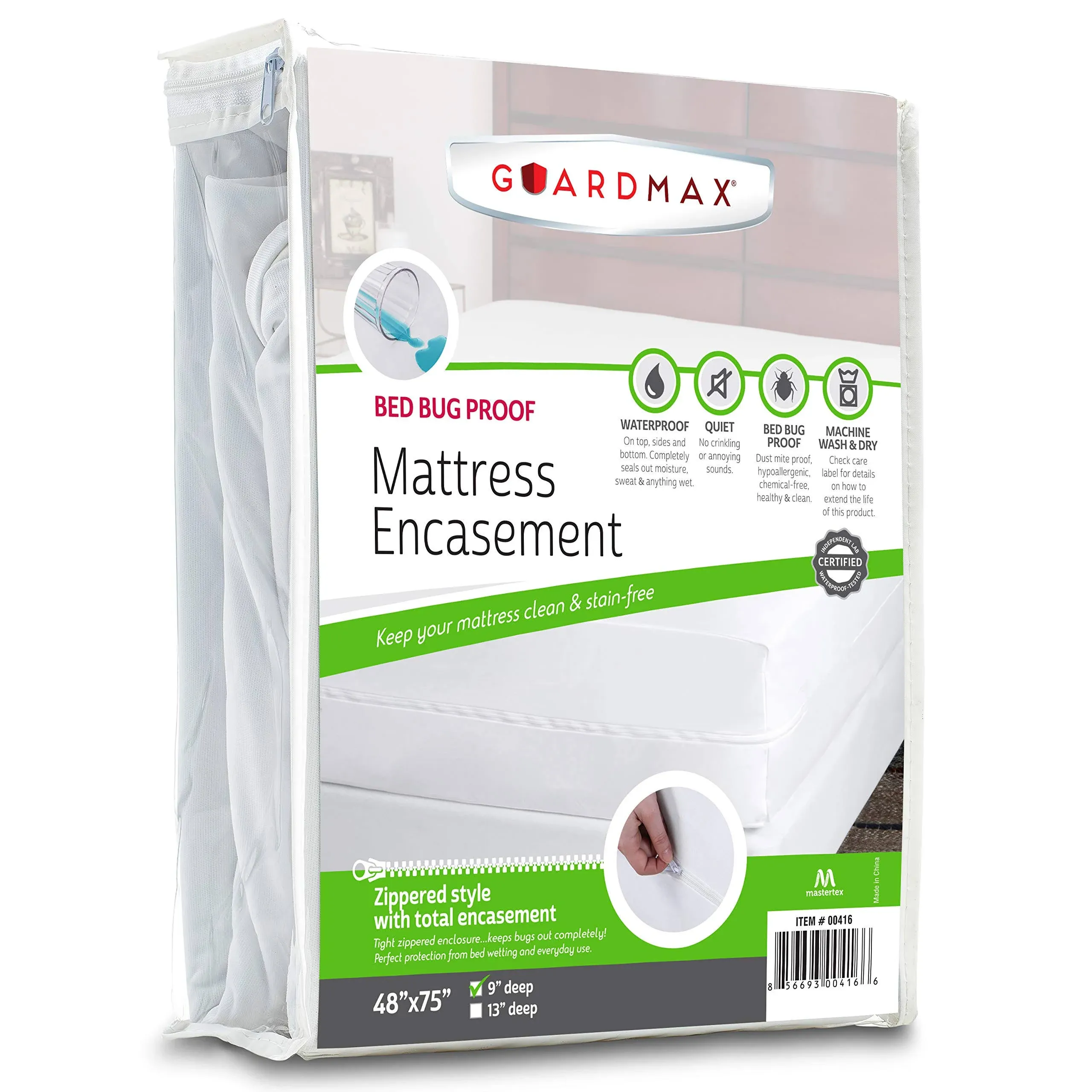 Guardmax Zippered Mattress Encasements