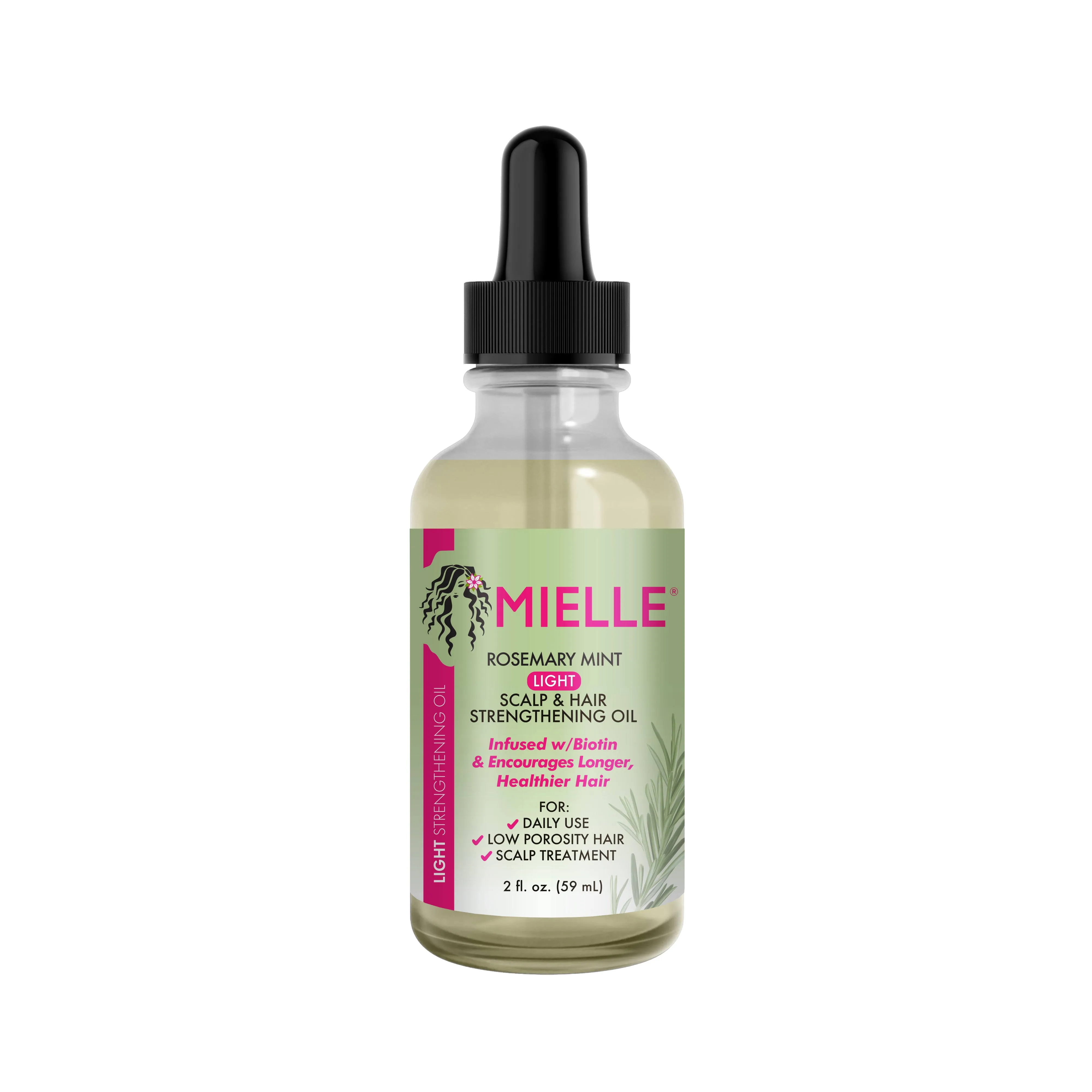 Mielle Organics - Rosemary Mint Light Scalp & Hair Strengthening Oil - 59 ml