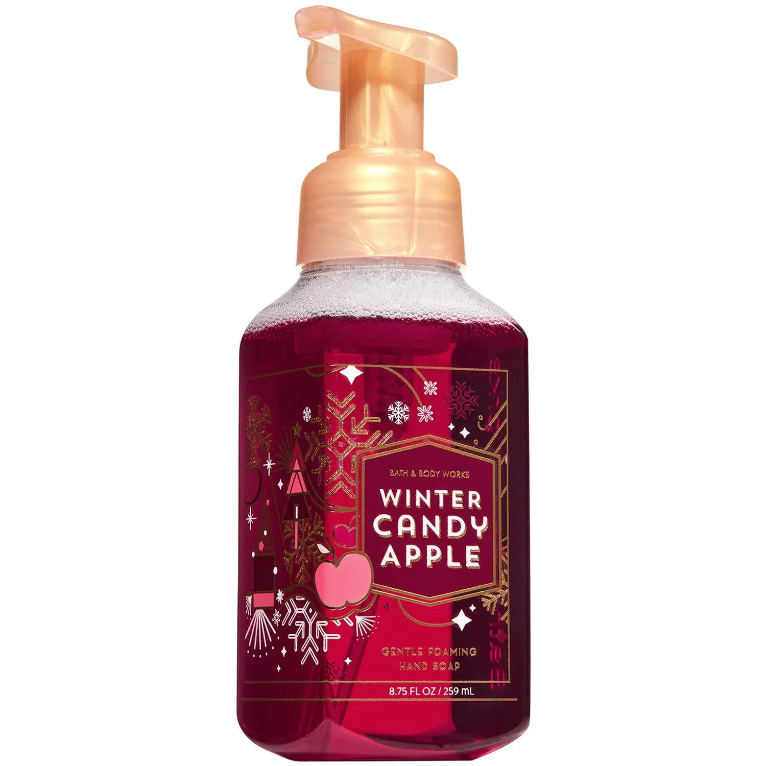 Bath and Body Works Winter Candy Apple Gentle Foaming Hand Soap 8.75 Fluid Ounce