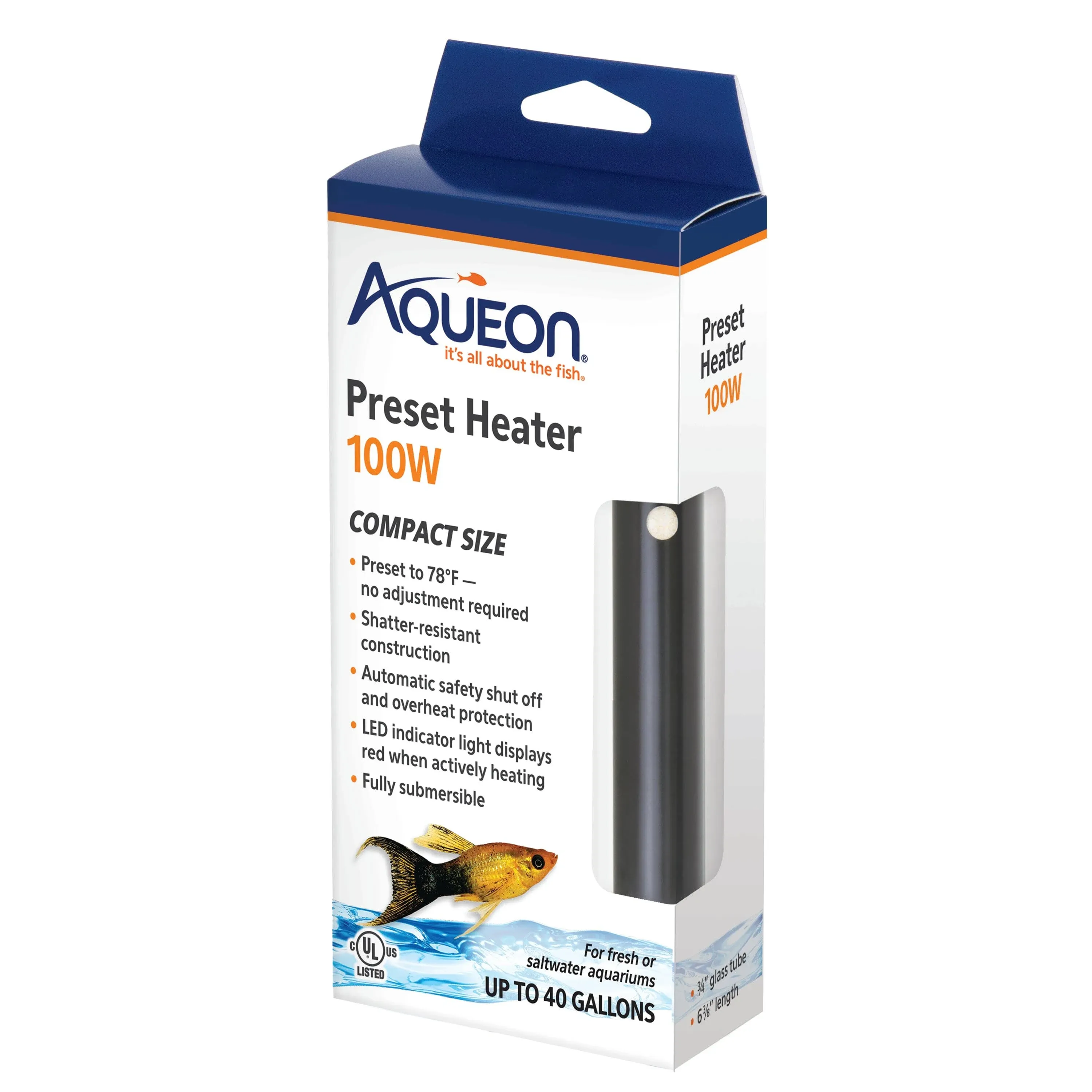 Aqueon Preset Heater 100 Watt