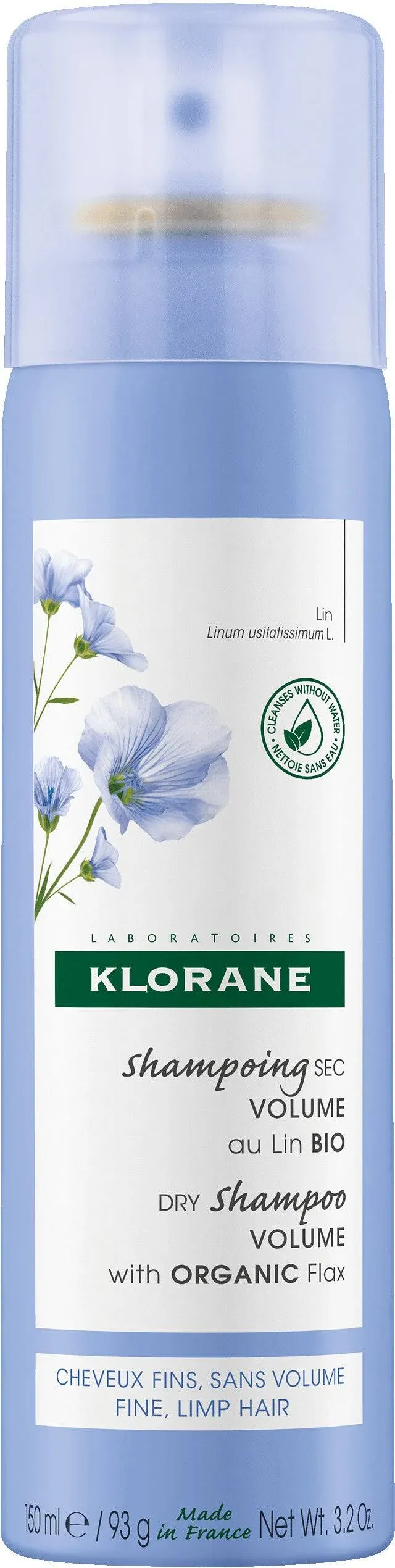 Klorane: Dry Shampoo with Flax