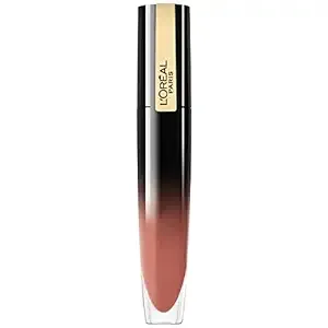 L'Oreal Paris Brilliant Signature Shiny Lip Stain Lipstick, Be Uncontrollable 0.21 Fl Oz.