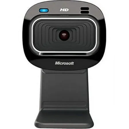 Microsoft LifeCam HD-3000 for Business with built-in noise cancelling Microphone, Light Correction, USB Connectivity with universal attachment.