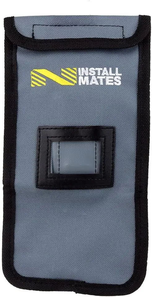 InstallMates™ 14&#034; Cable Tie Storage &amp; Carry Pouch (Gray)