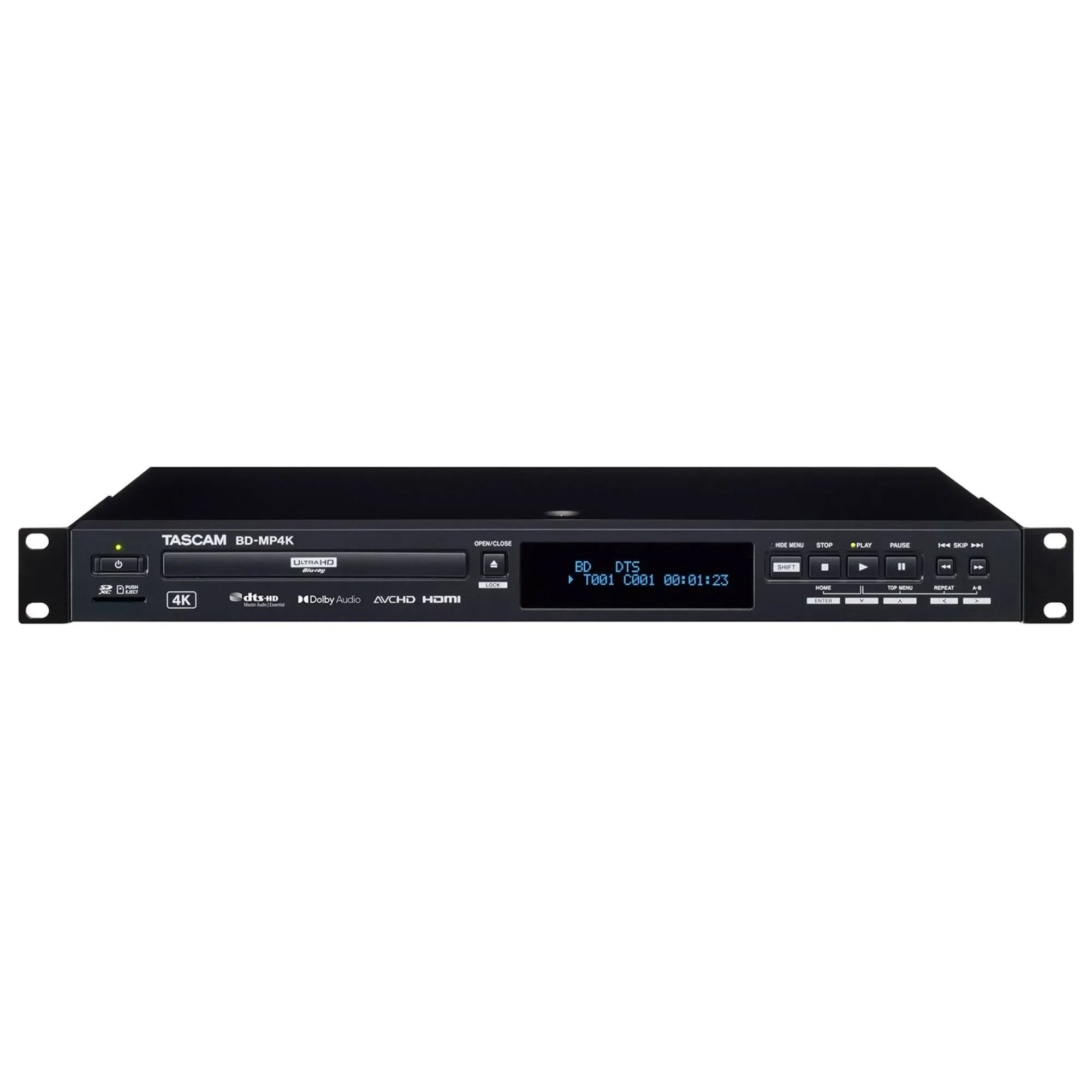 Tascam 0090-0100 4k Uhd Blu-ray Multi-format Player