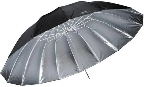 Impact 7' Improved Parabolic Umbrella (Silver)