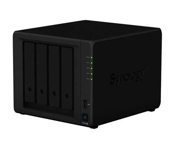 Synology DiskStation DS920+ NAS Server with Celeron 2.0GHz CPU, 8GB Memory, 72tb HDD Storage, 1TB M.2 NVMe Ssd, 2 x 1GbE LAN Ports, DSM Operating