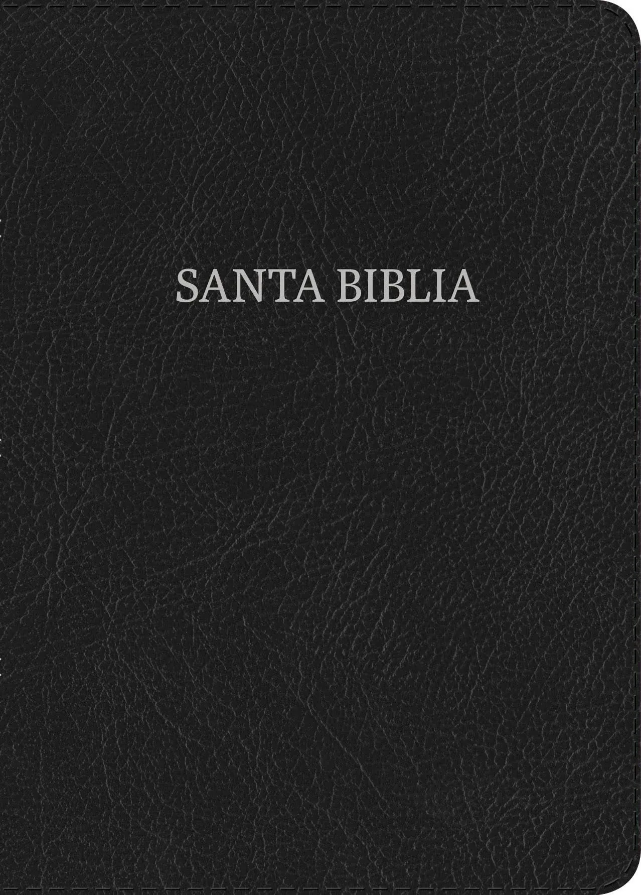 Biblia Letra Super Gigante RVR 1960, Piel Fab. Negra  (RVR 1960 Super Giant Print Bible, Bond. Leather, Black)