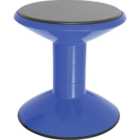 Stool, Active Seating, Wiggle, 13"Dia x 12"-18"H, Blue