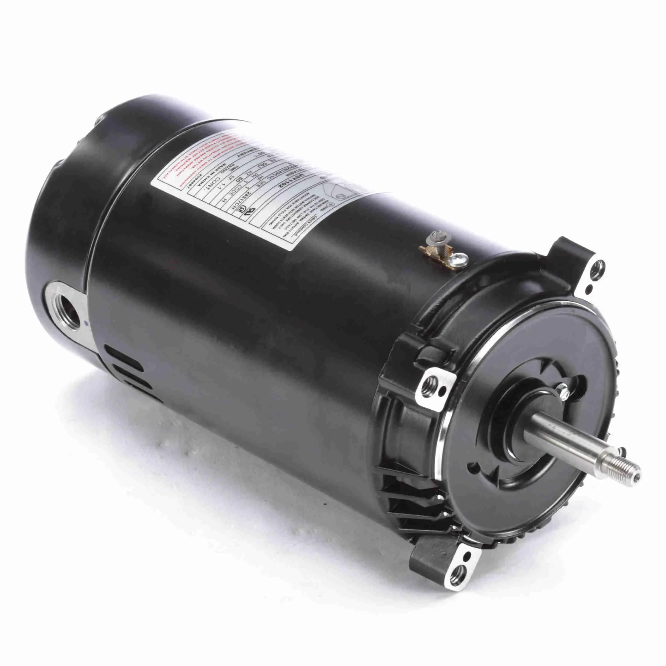 Century (A.O. Smith) 1.0 HP Up Rate Motor, Round Flange 56J Frame, Single Speed - Model UST1102