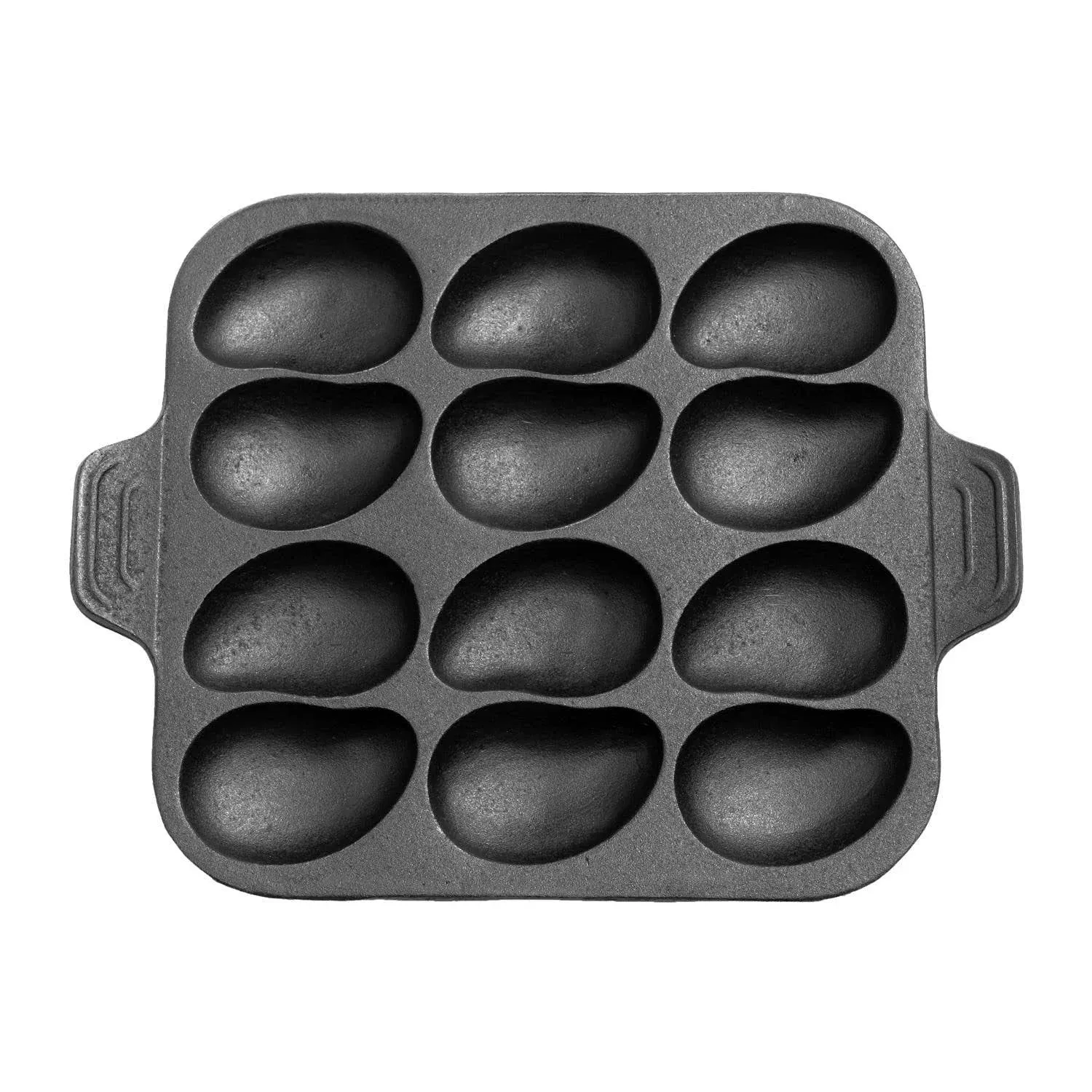 BBQGuys Signature Cast Iron Oyster Pan