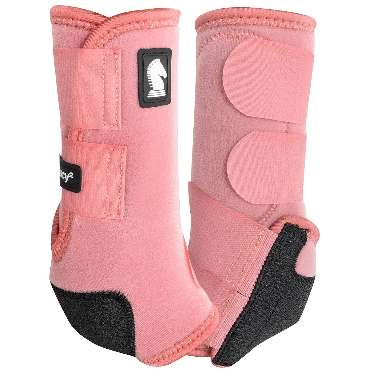 Classic Equine Legacy2 Front Support Boots, Blush, Small