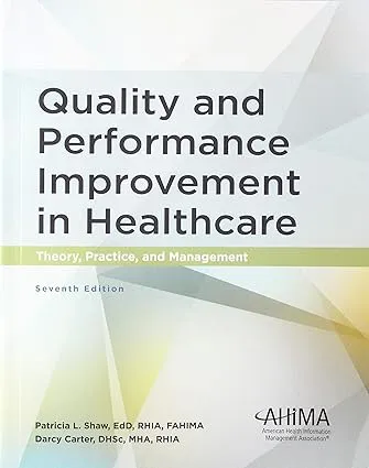 Quality and Performance Improvement in Healthcare