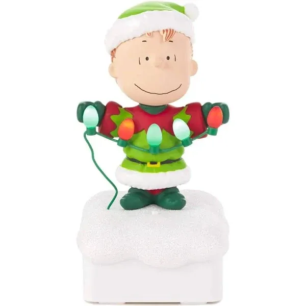 Hallmark Peanuts Christmas Light Show - Linus Music and Lights