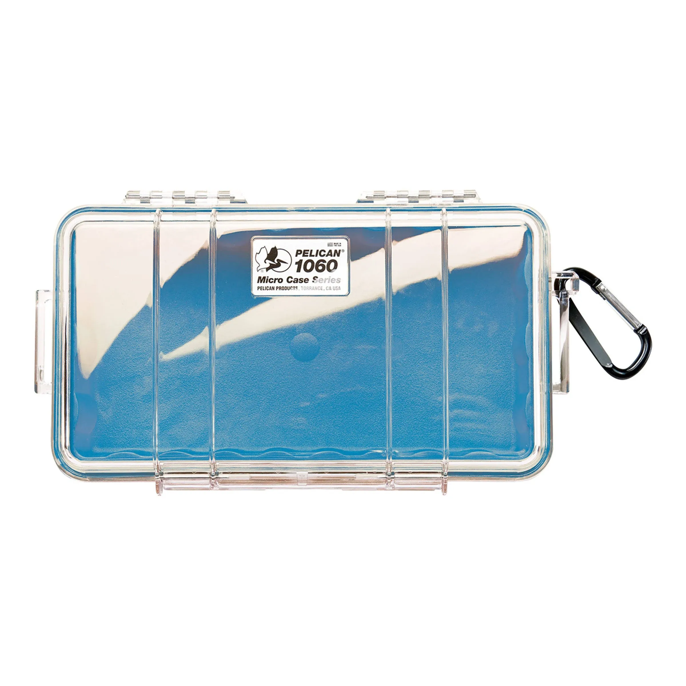 Pelican 1060 Clear Micro Case | Blue