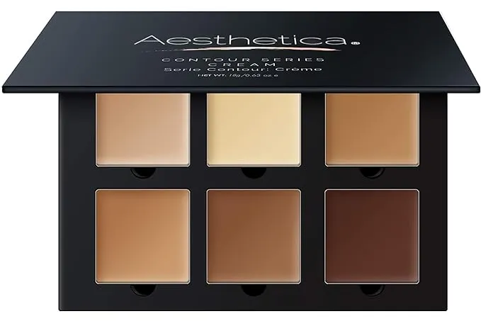 Aesthetica Cream Contour & Highlighting Kit and Aesthetica Contour & Highlighting Powder Palette