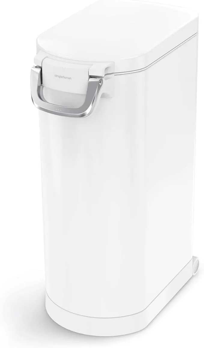 simplehuman Brushed Stainless Steel Pet Food Storage Can