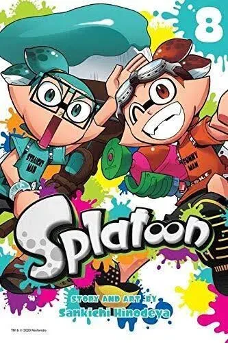 Splatoon Manga Collection 10 Books Set by Sankichi Hinodeya