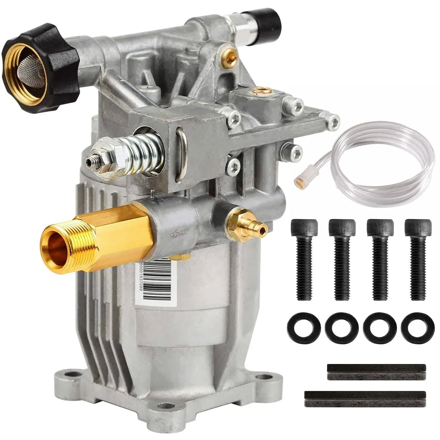 Universal 3000 PSI, 3/4" Shaft, Power Pressure Washer Water Pump for Honda Generac Husky & More