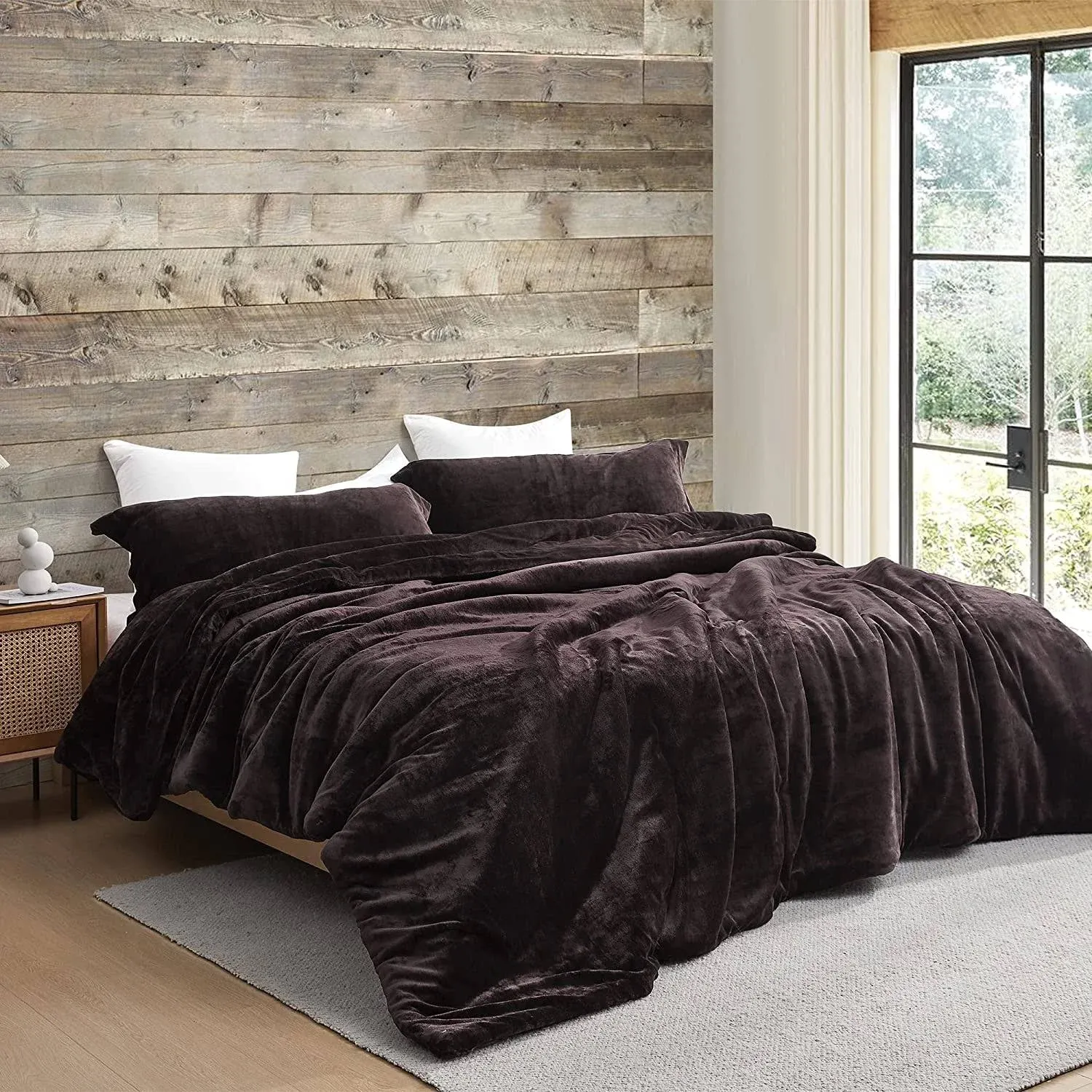 Byourbed The Original Plush - Coma Inducer Oversized King Comforter - Dark Chocolate