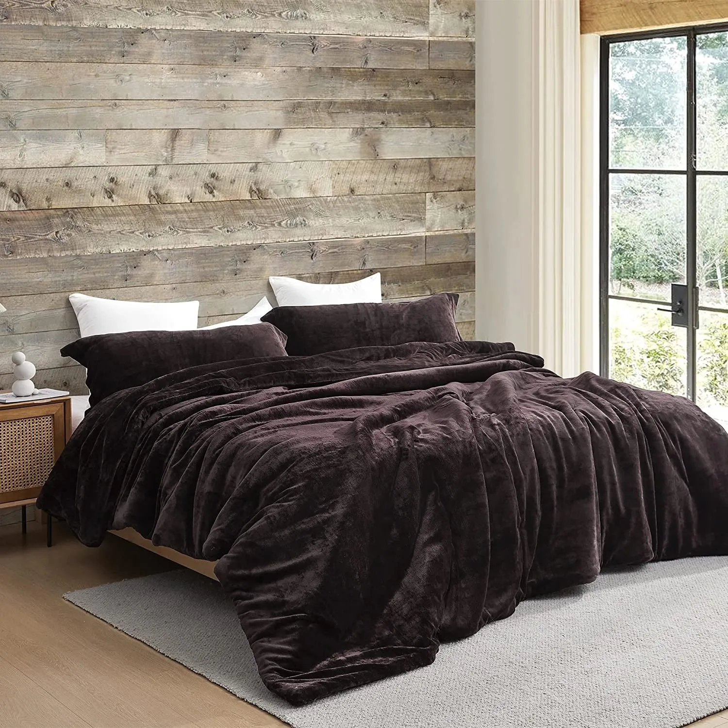 The Original Plush - Coma InducerÂ® Oversized Comforter Set - Dark Chocolate