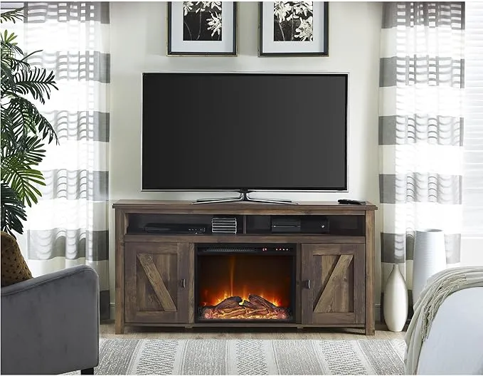 Ameriwood Home Farmington Electric Fireplace TV Console