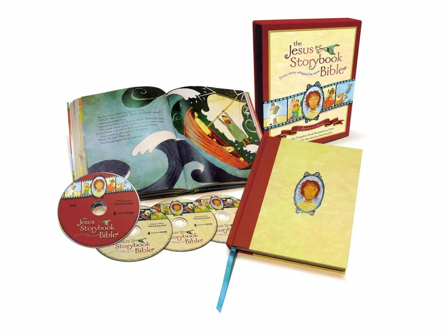 The Jesus Storybook Bible Collector's Edition: With Audio CDs and DVDs [Book]