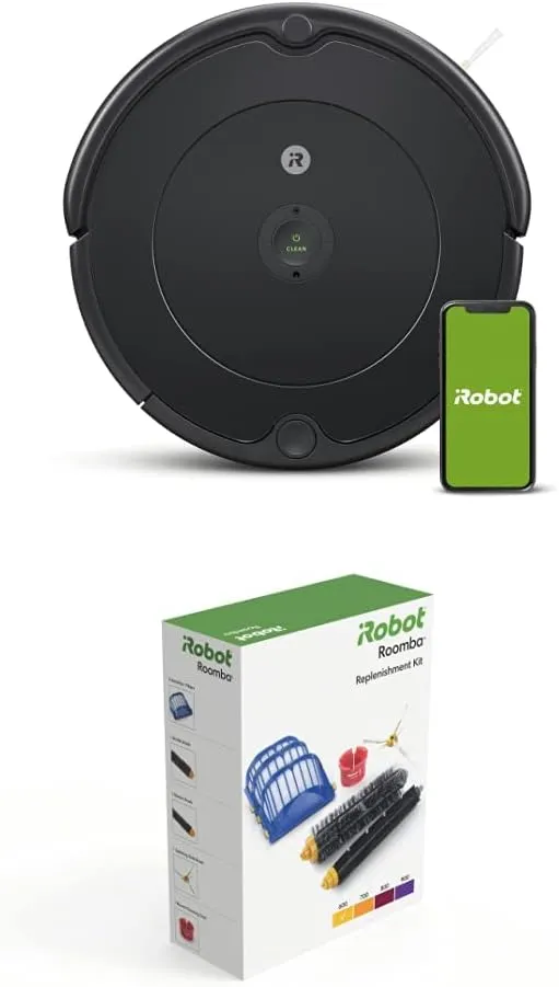 iRobot Roomba 675 Robot Vacuum-Wi-Fi Connectivity, Works with Alexa, Good for Pet Hair, Carpets, Hard Floors, Self-Charging