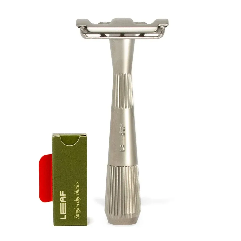 Leaf Shave - Twig Razor, Silver