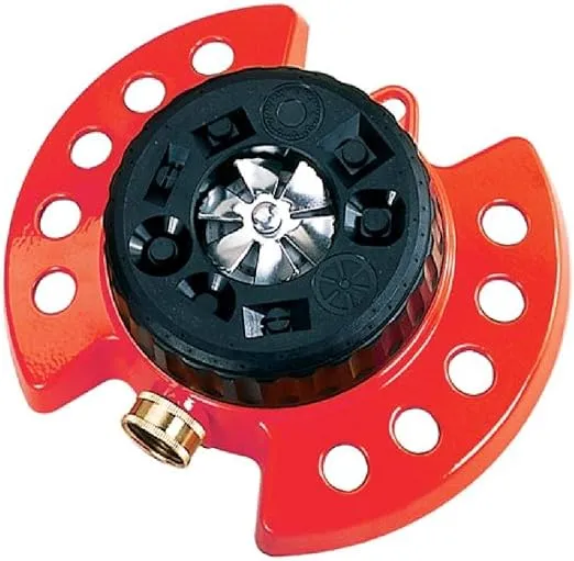 Dramm ColorStorm Turret Sprinkler - Red