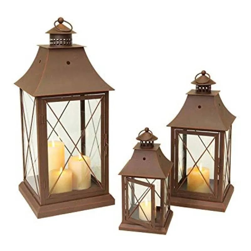 Metal Lantern (Set of 3)