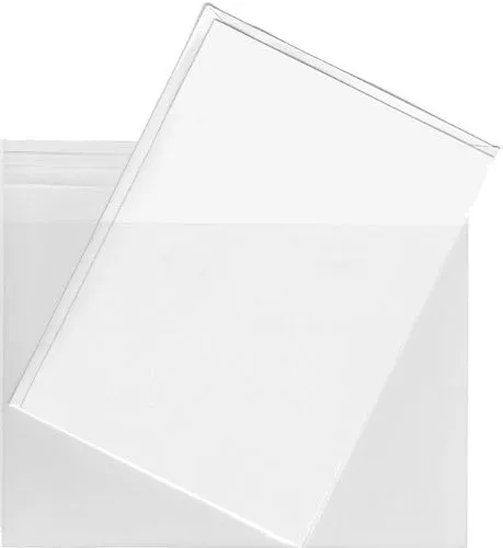 Clear Plastic Envelope Bags, A7 (7 7/16" x 5 1/4") - 200 Envelope Bags