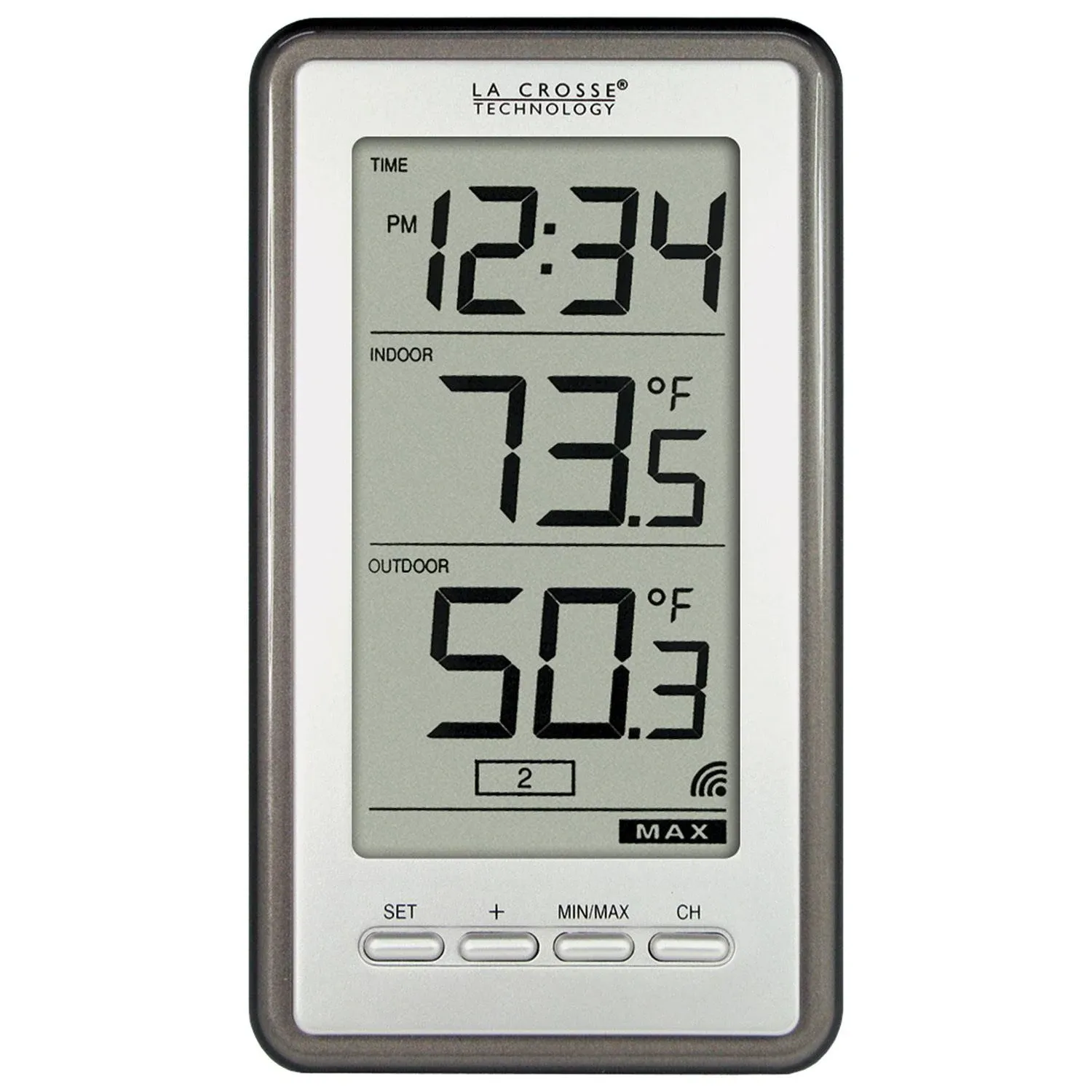 La Crosse Technology Indoor/Outdoor Temperature WS-9160U-IT Digital Thermometer