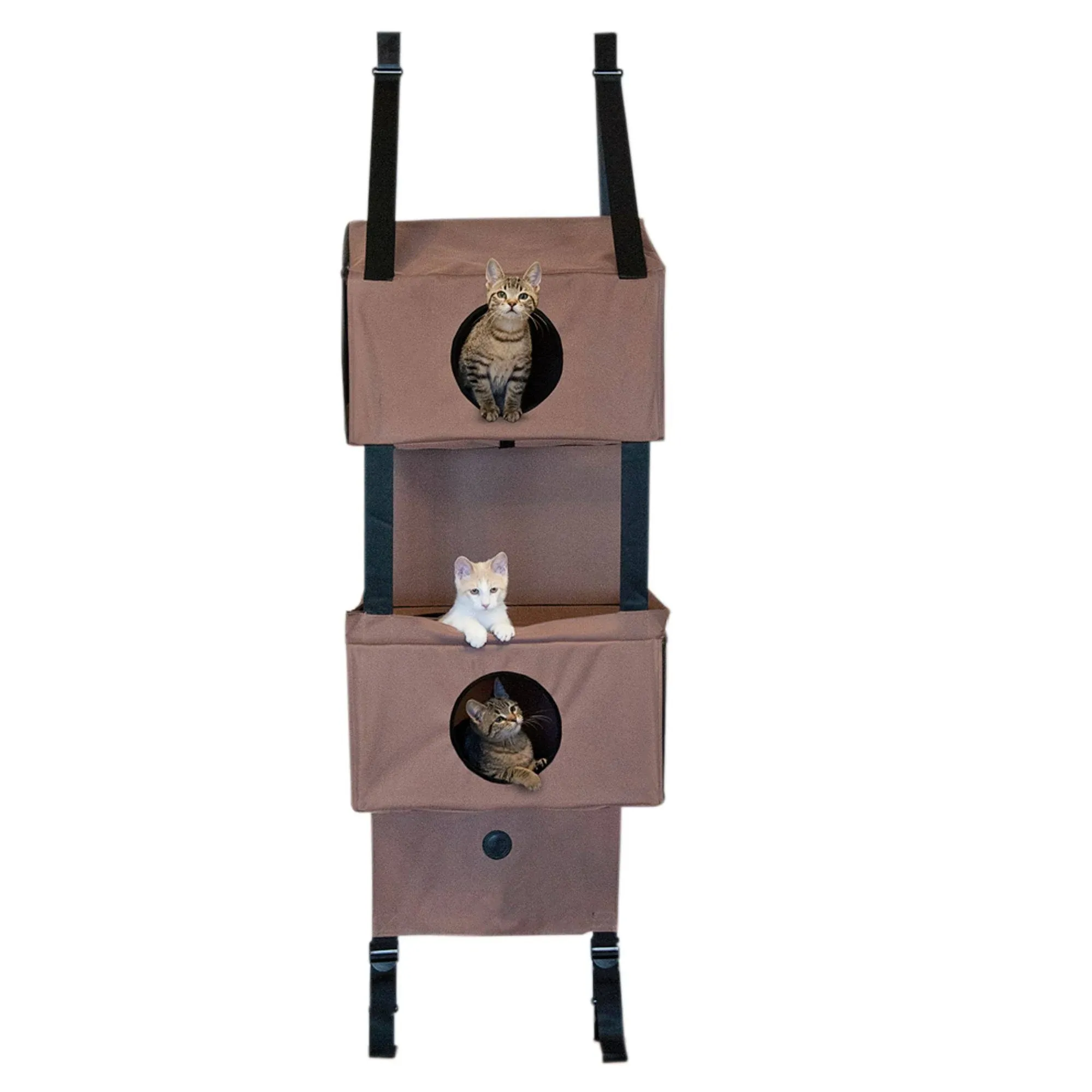 K & H Pet Products Hanging Feline Funhouse - Small - Tan