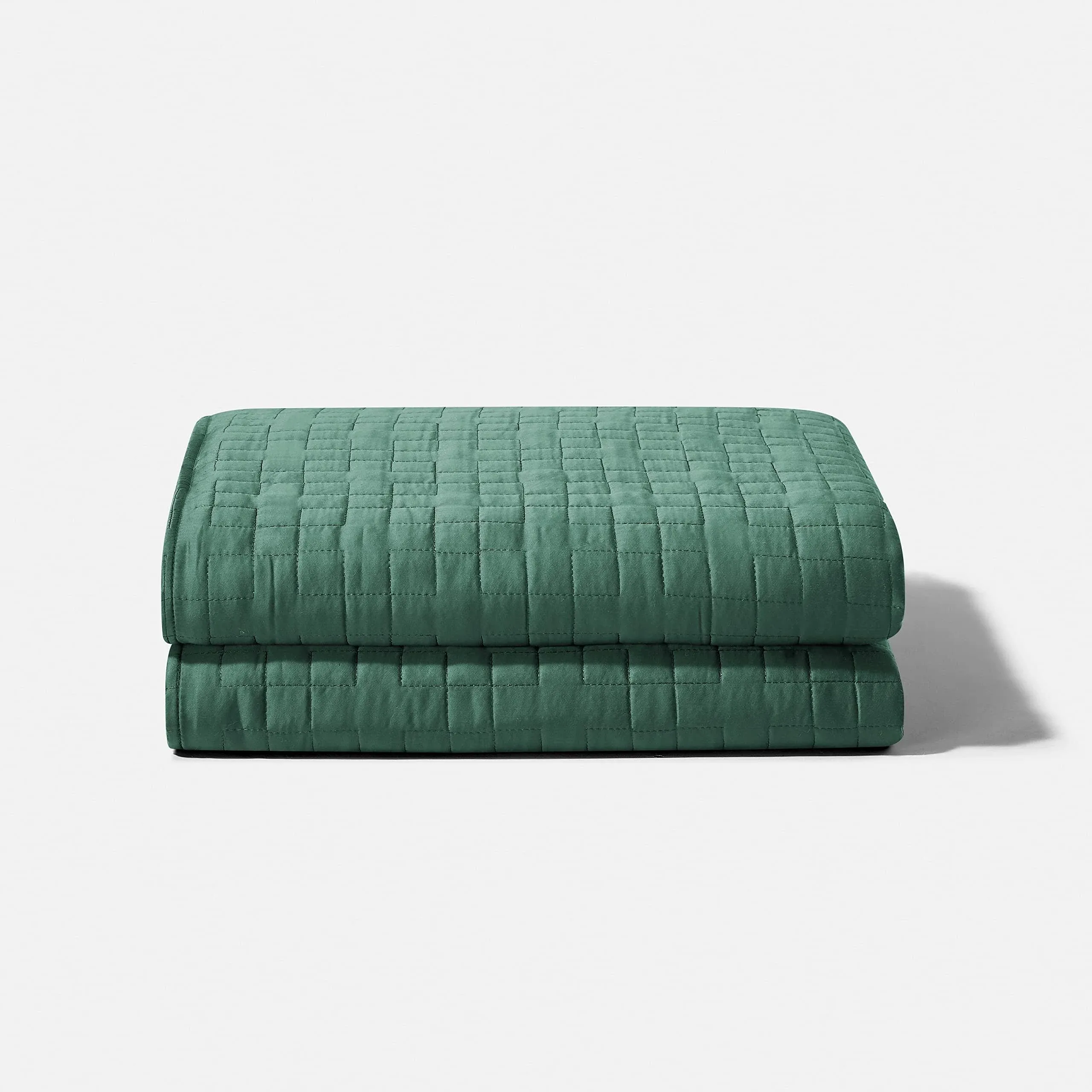 Gravity Cooling Weighted Blanket Single: 20lb / Forest Green