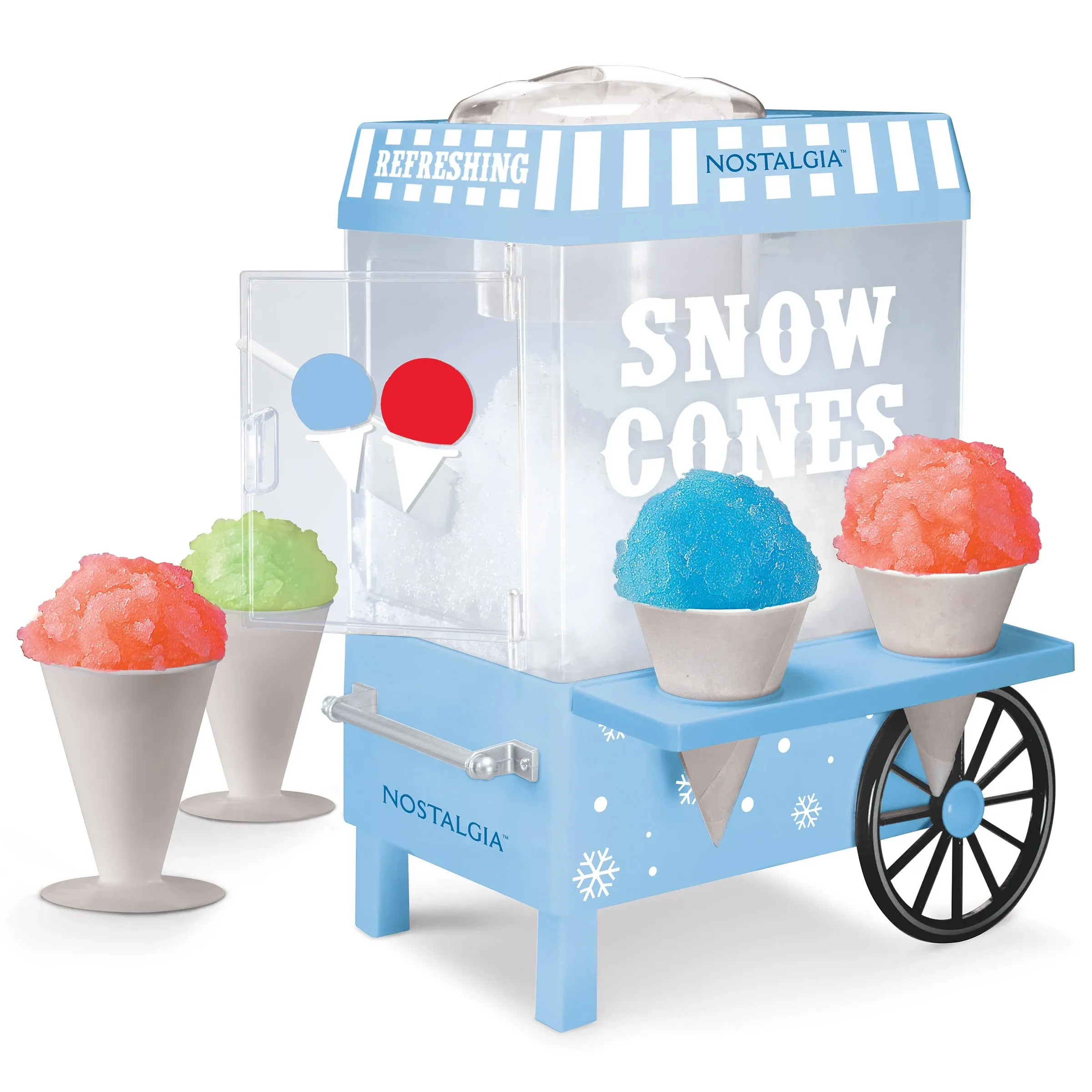 Nostalgia Snow Cone Maker Blue