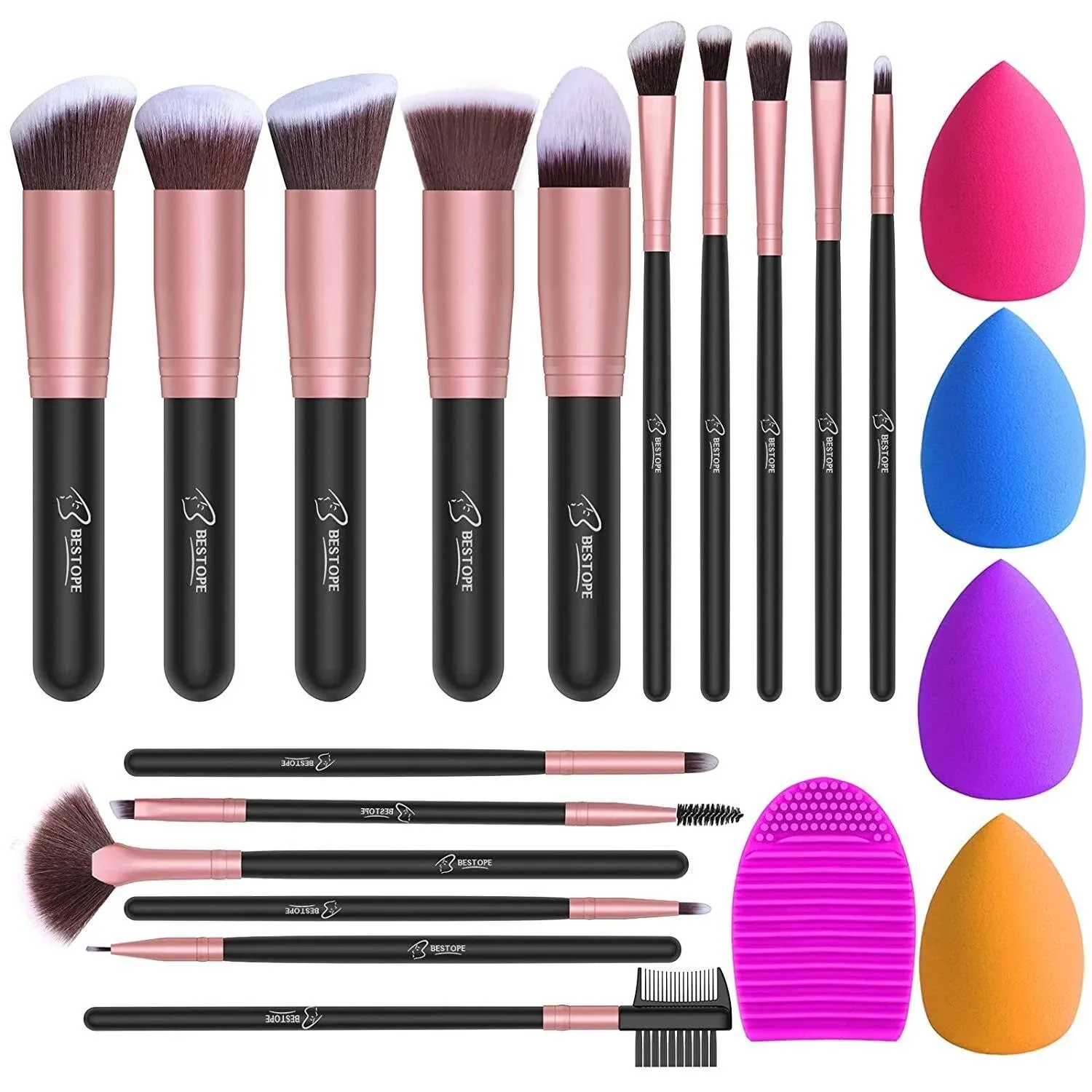  Makeup Brushes 16Pcs Makeup Brushes Set Eye Shadows Make up Brushes Tool