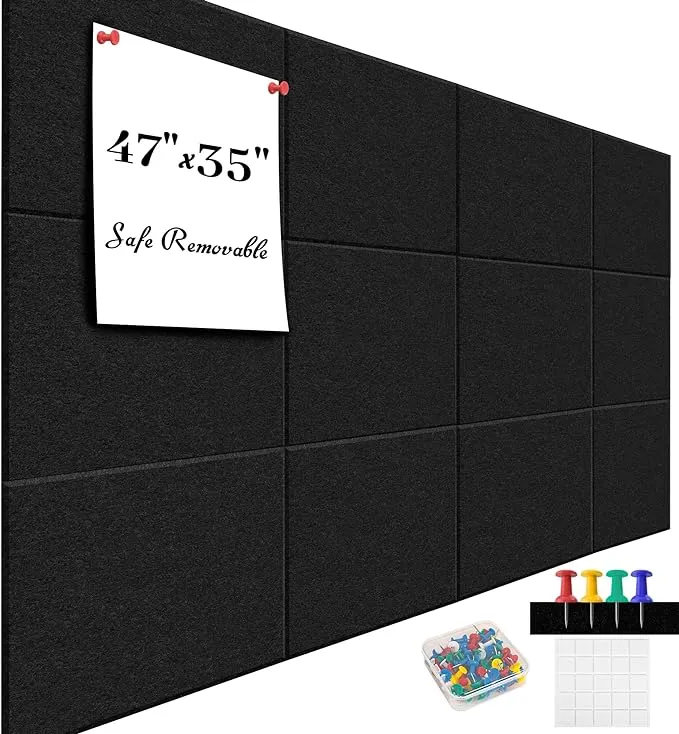 Large Office Cork Board Alternative Wall Tiles