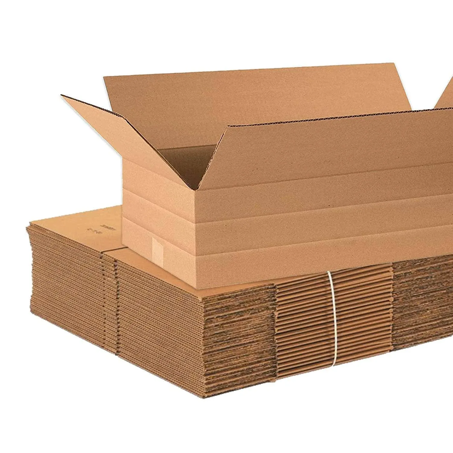 AVIDITI Shipping Boxes Medium 24"L x 12"W x 6"H, 20-Pack | Corrugated Cardboard Box for Packing, Moving and Storage 24x12x6 24126