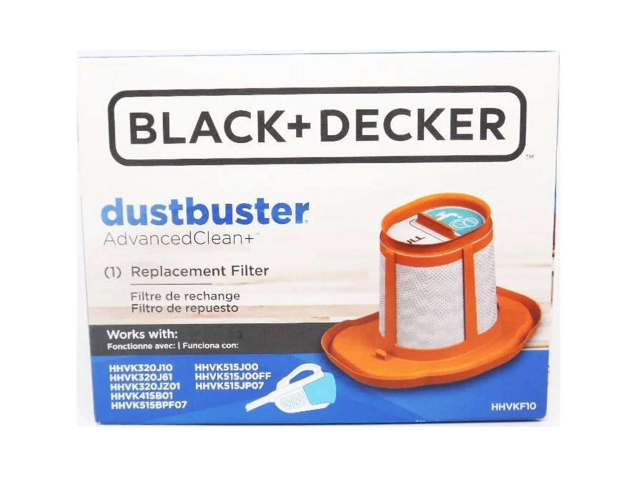 Black+decker Replacement Dustbuster Hand Vacuum Filter Hhvkf10