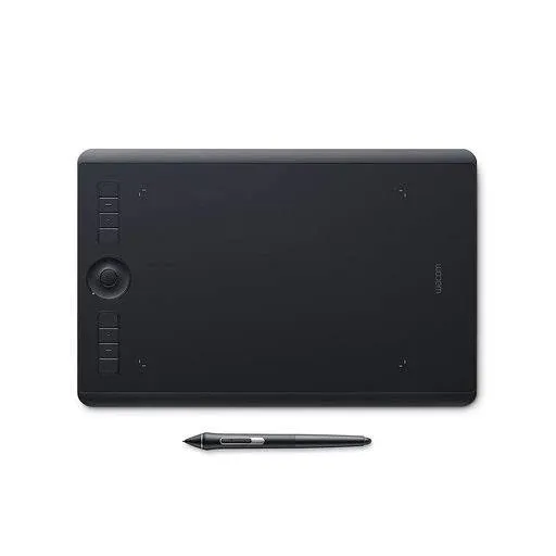 Wacom Intuos Pro PTH660 Creative Pen Tablet, Black, Medium