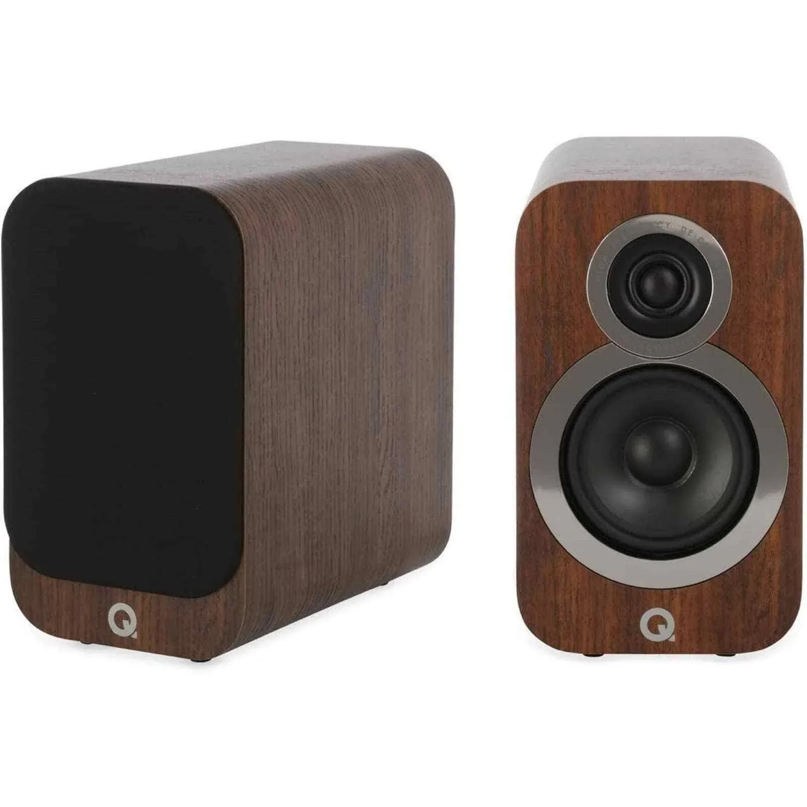 Q Acoustics 3010i Compact Bookshelf Speaker Pair (English Walnut)