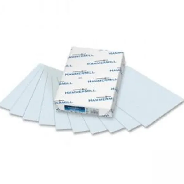 Hammermill Recycled Colored Paper, 20lb, 8-1/2 x 11, Blue, 500 Sheets/Ream